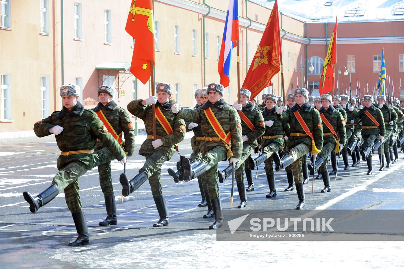 Training of 154th Commandant's Regiment
