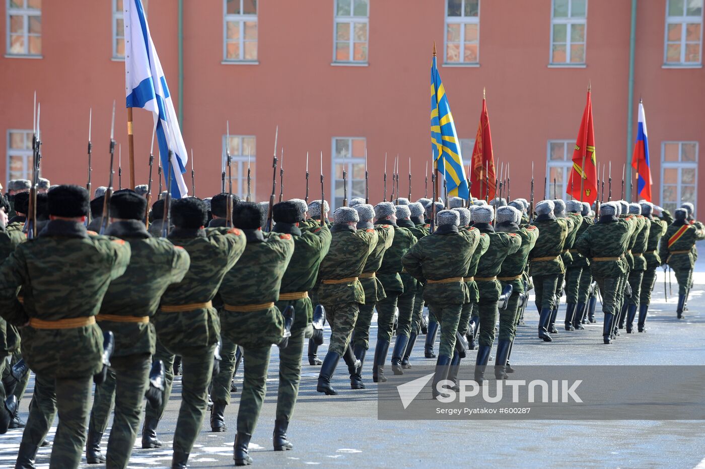 Training of 154th Commandant's Regiment