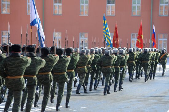 Training of 154th Commandant's Regiment