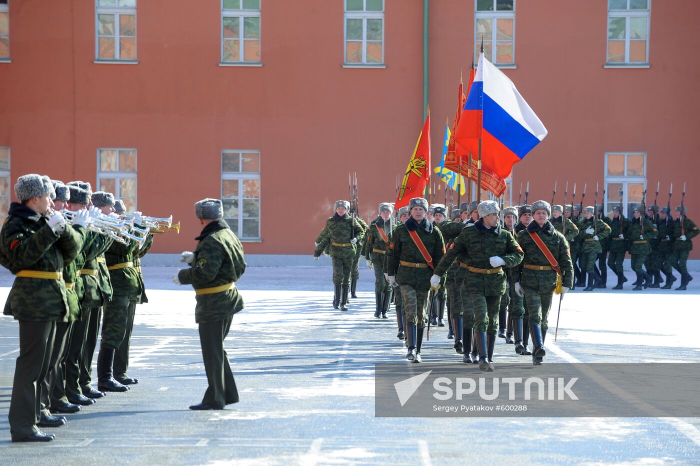 Training of 154th Commandant's Regiment