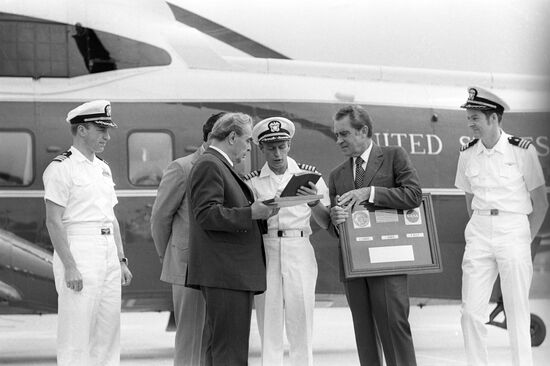 Leonid Brezhnev's visit to USA