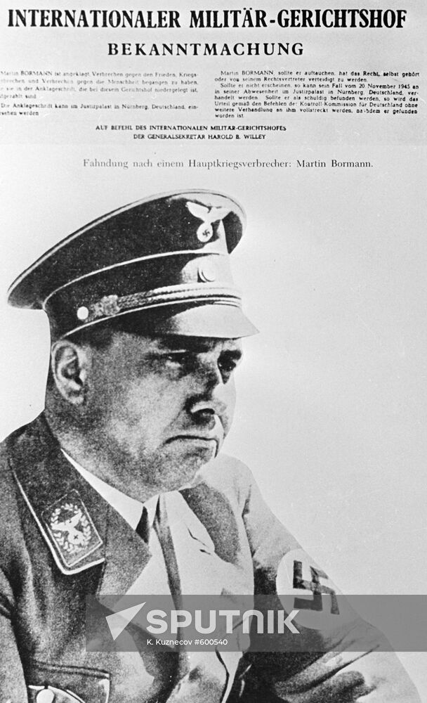 Martin Borman Photocopy.