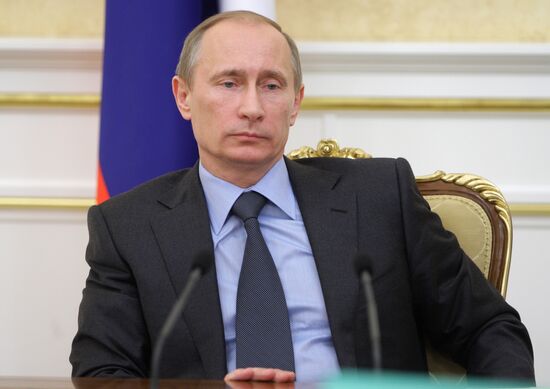 Russian Prime Minister Vladimir Putin