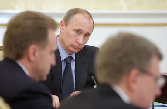 Russian Prime Minister Vladimir Putin