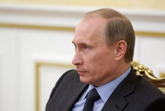Russian Prime Minister Vladimir Putin