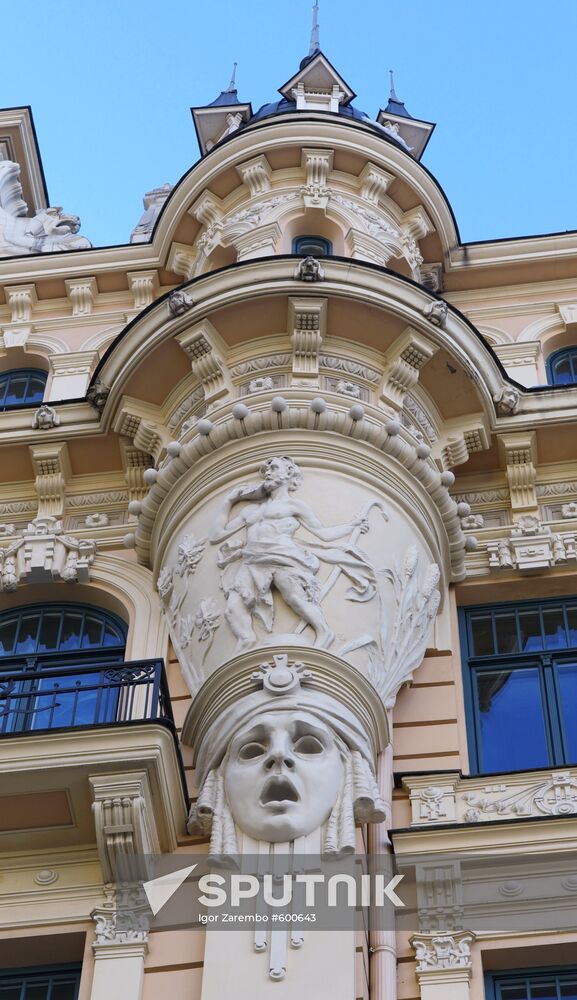 House built by architect Mikhail Eisenstein