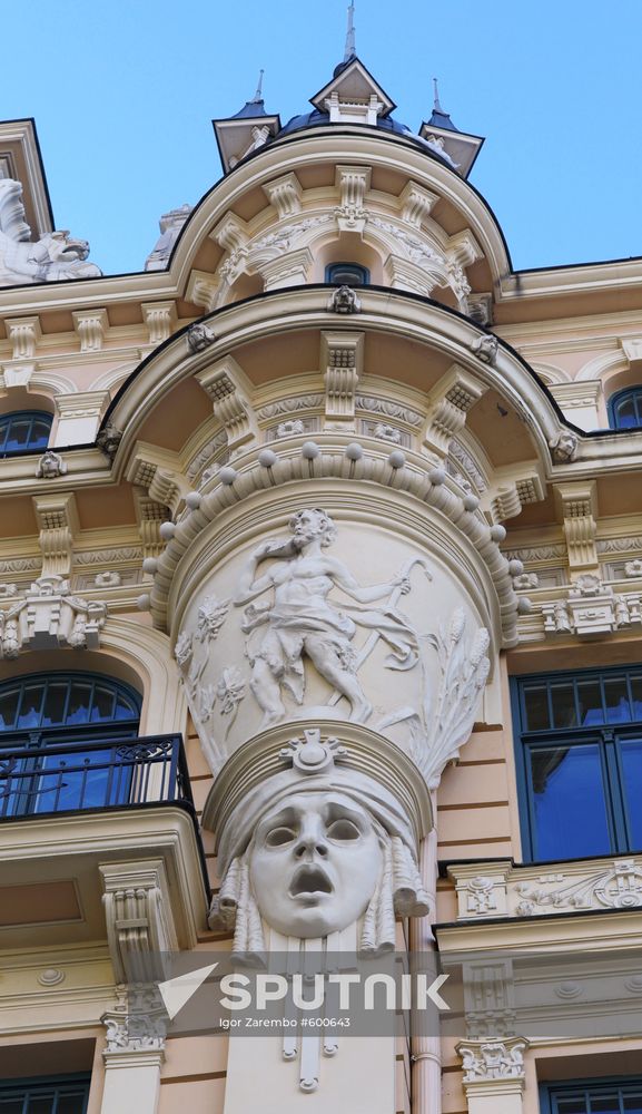 House built by architect Mikhail Eisenstein