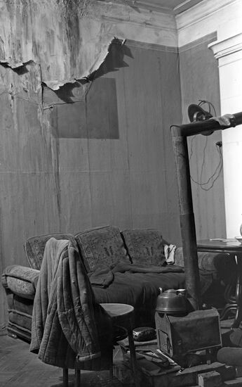 Room in sieged Leningrad