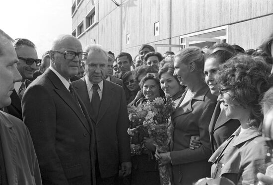 Andrei Gromyko and Urho Kaleva Kekkonen