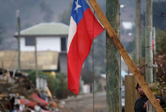 Chile earthquake aftermath