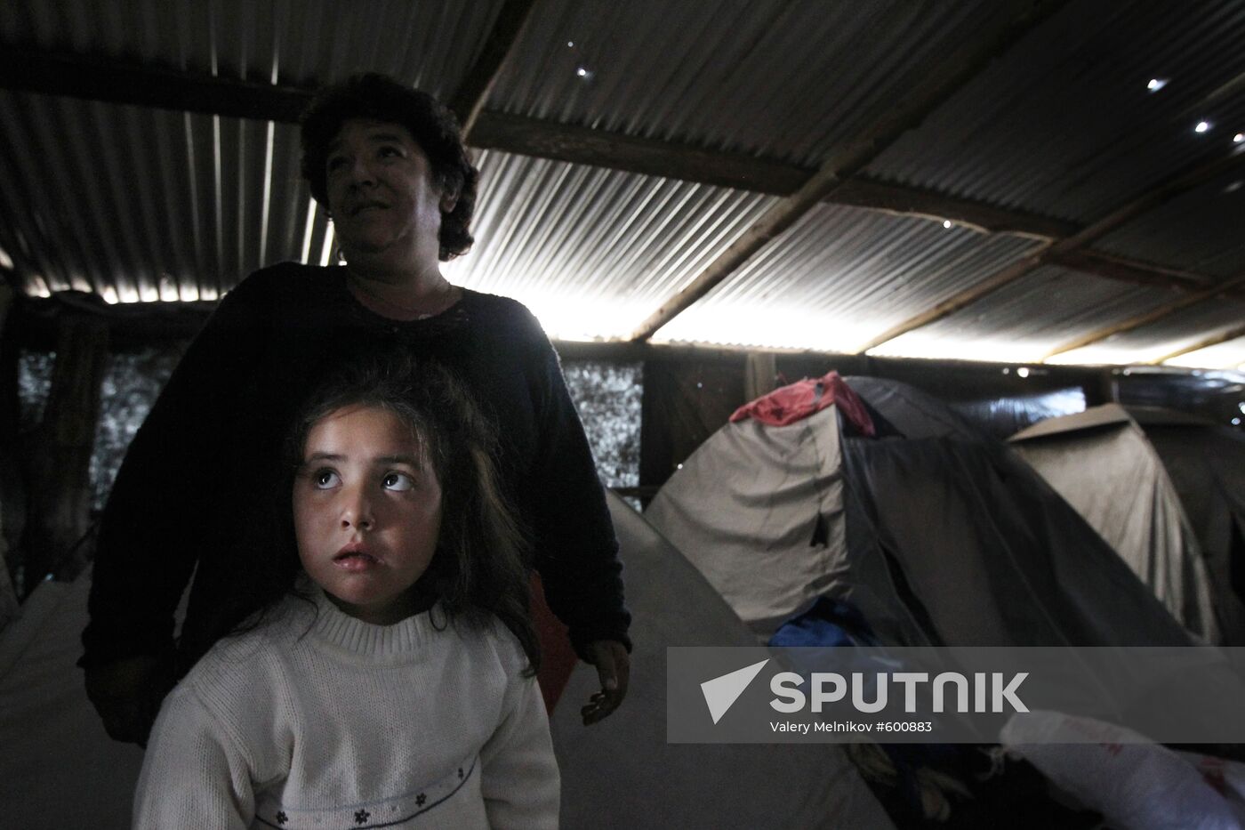 Refugee camp