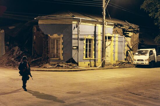 Curfew in Constitucion
