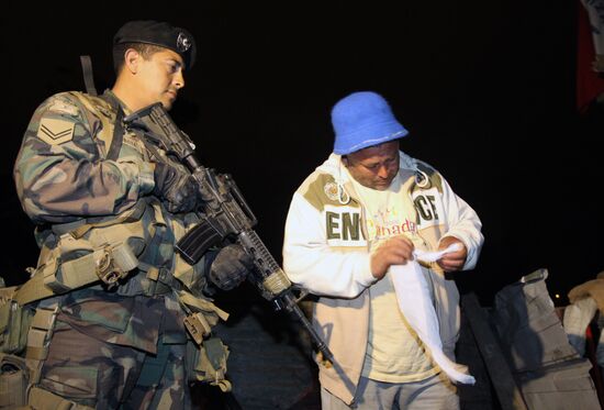 Curfew in Constitucion