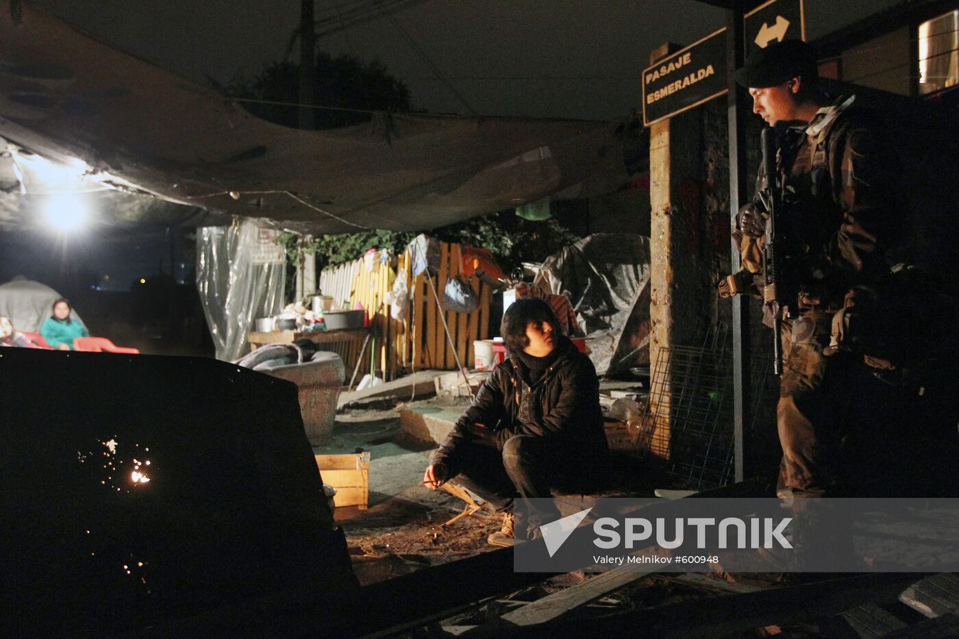 Curfew in Constitucion