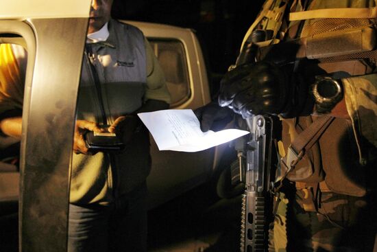 Curfew in Constitucion