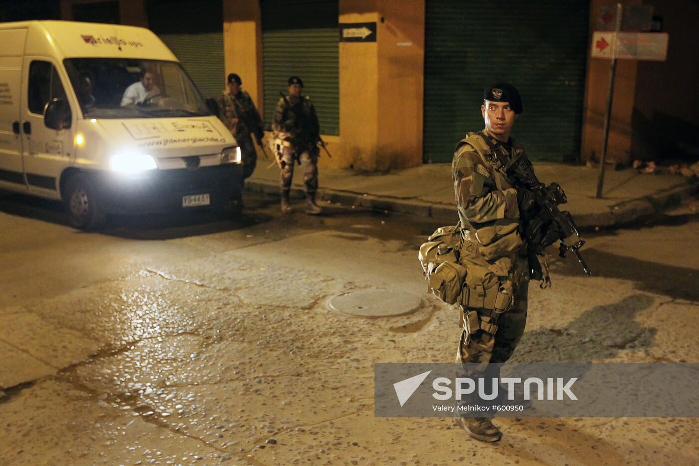 Curfew in Constitucion