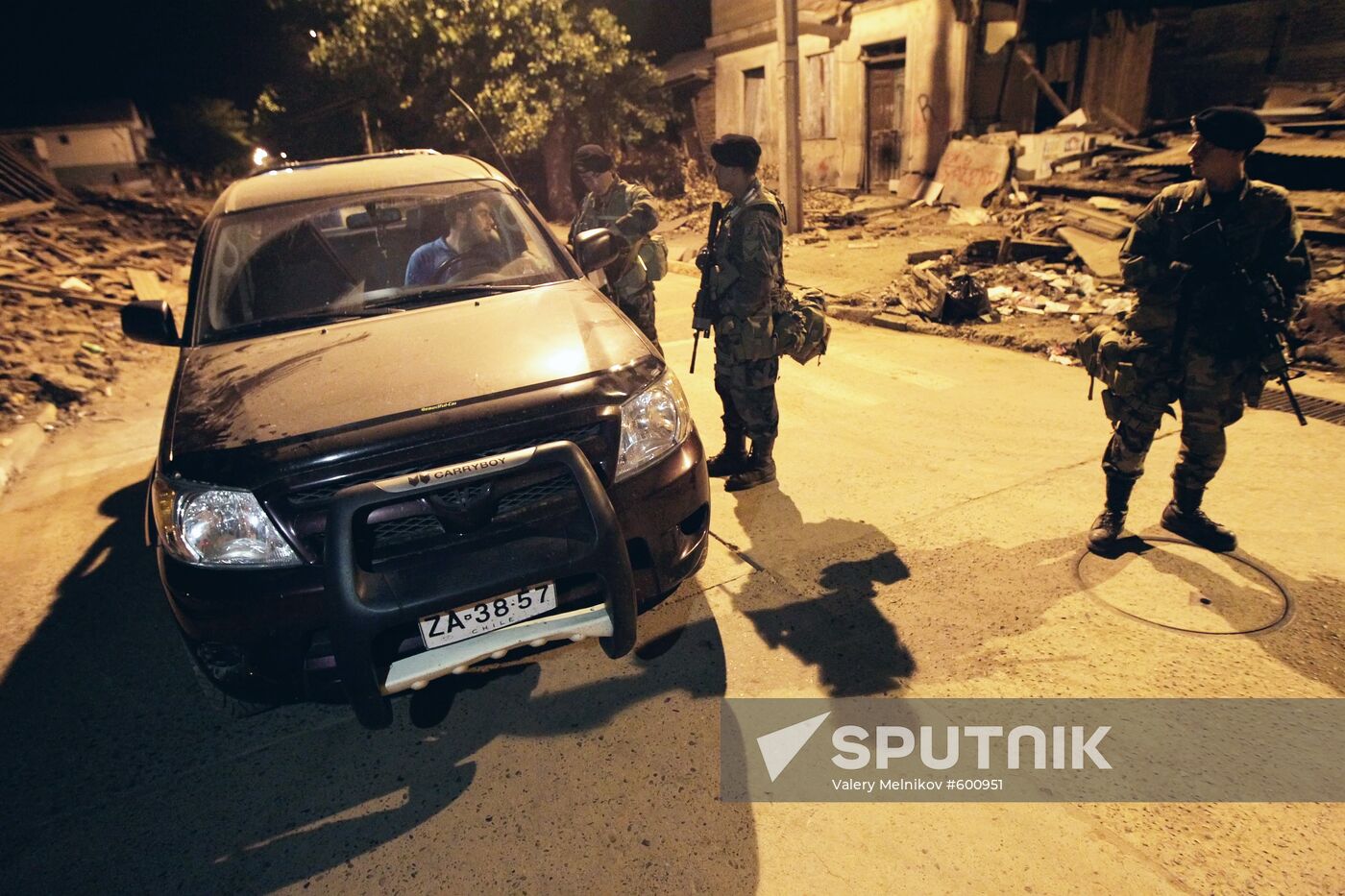 Curfew in Constitucion