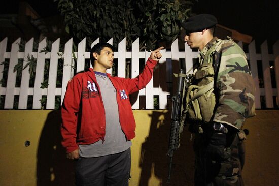 Curfew in Constitucion
