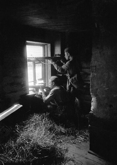Snipers in ambush at North-Western Front