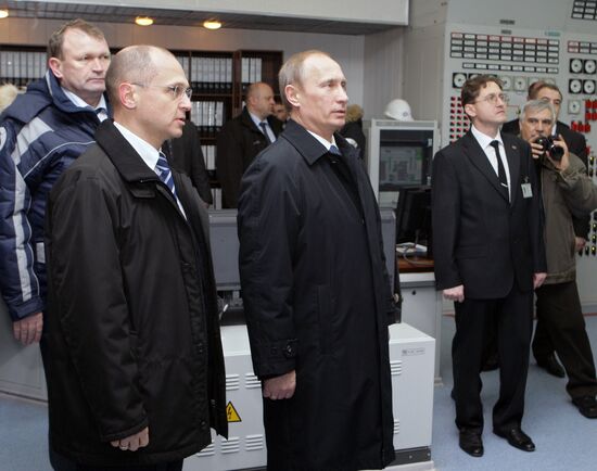 Vladimir Putin visits Volgodonsk