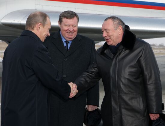 Vladimir Putin visits Volgodonsk