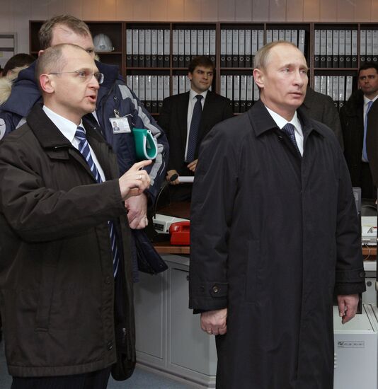 Prime Minister Vladimir Putin visits Volgodonsk