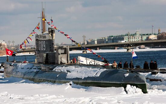 First private museum submarine opened in Saint-Petersburg