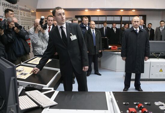 Vladimir Putin paid a visit to Volgodonsk NPP