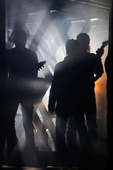Scorpions band gives concert in Moscow