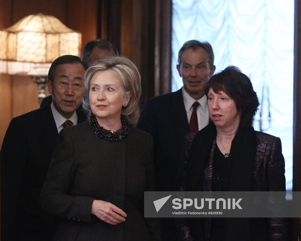 Meeting of Middle East Quartet