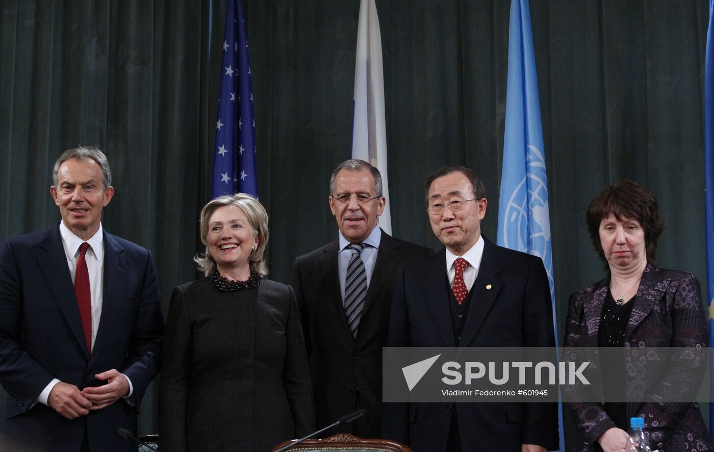 Meeting of Middle East Quartet