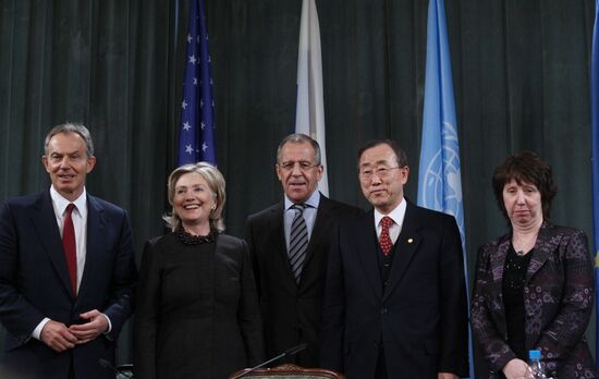 Meeting of Middle East Quartet