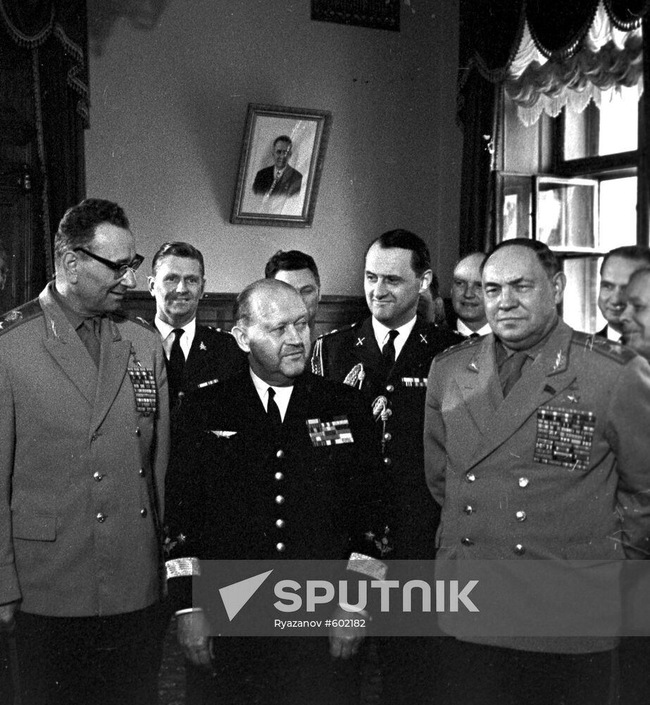 Andrei Grechko, Matvei Zakharov, and Torsten Rapp