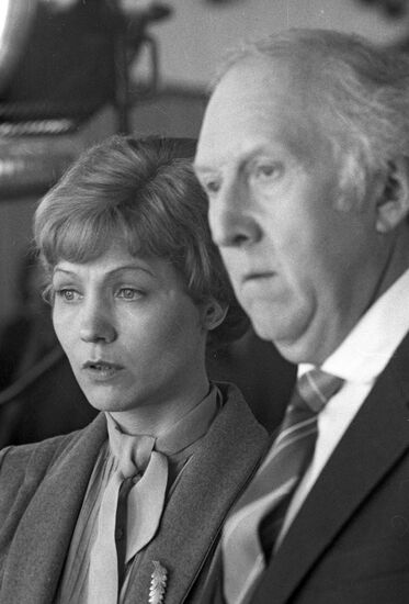 Nina Ruslanova and Alexander Vokach