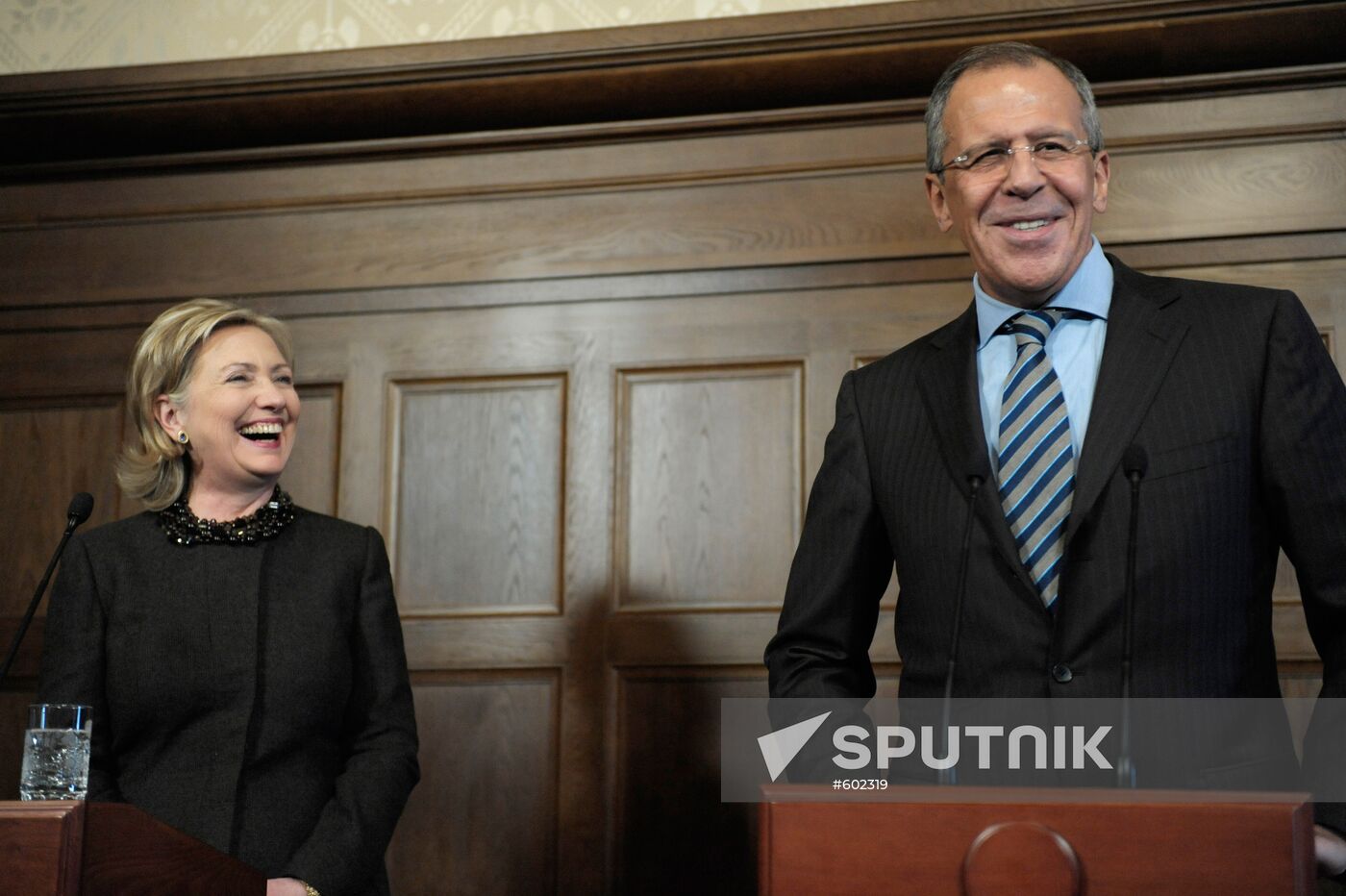 Hillary Clinton, Sergei Lavrov