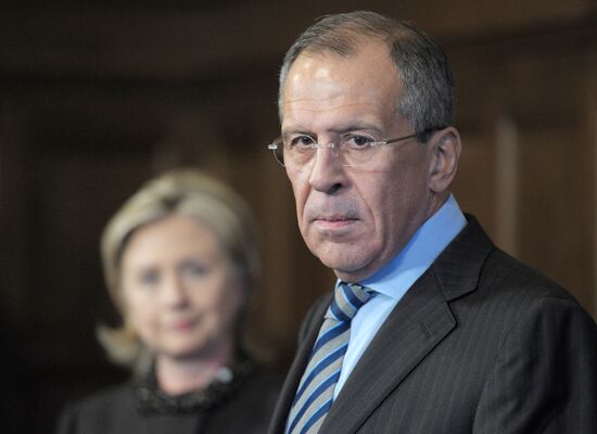 Hillary Clinton, Sergei Lavrov