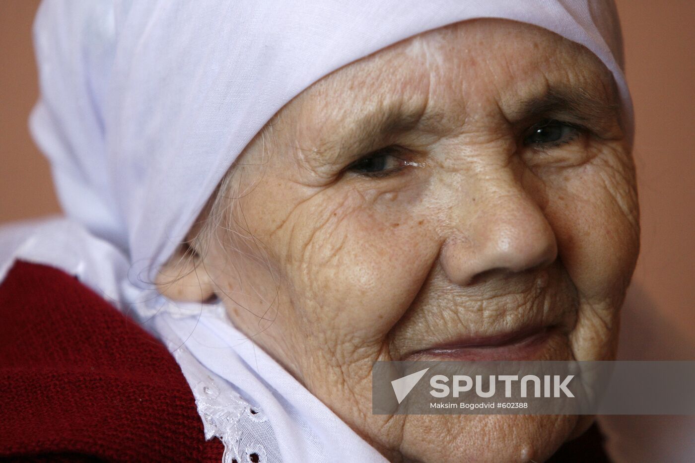 Resident at Buinsk Nursery Home for Elderly and Disabled