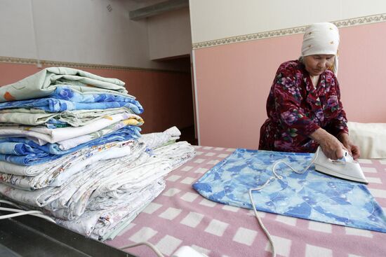 Laundry at Dzhalil Nursery Home for Elderly and Disabled