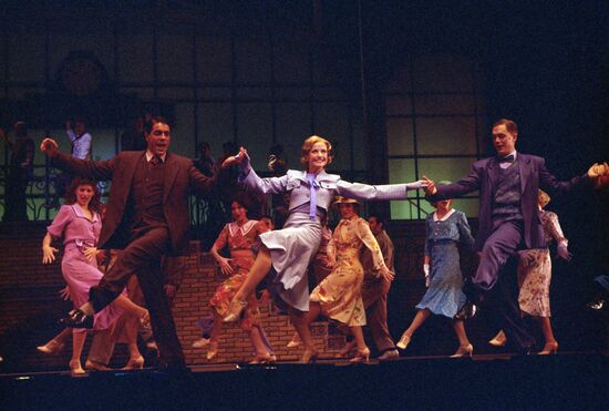 Scene from 42nd Street musical