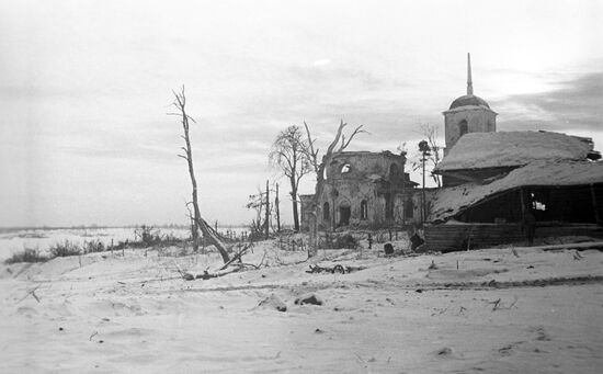 Kolomno village at the time of war