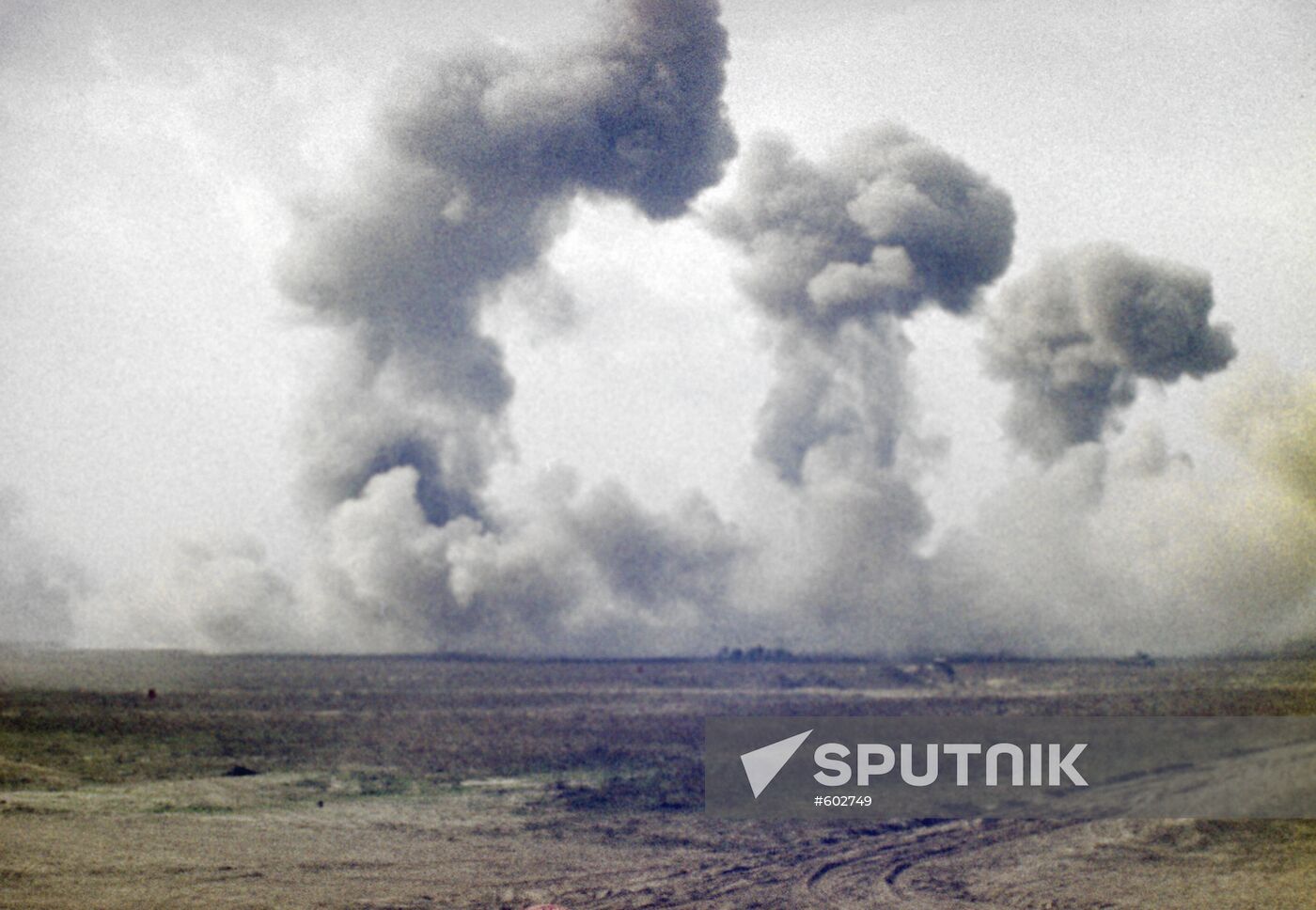 Scene from "I Serve the Soviet Union" film
