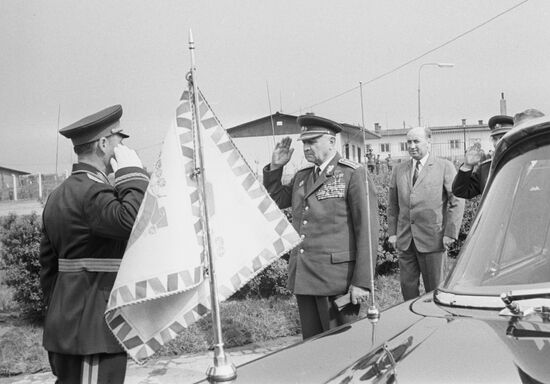 President of Czechoslovakia Ludvík Svoboda