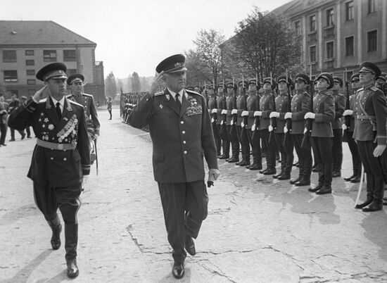 President of Czechoslovakia Ludvík Svoboda