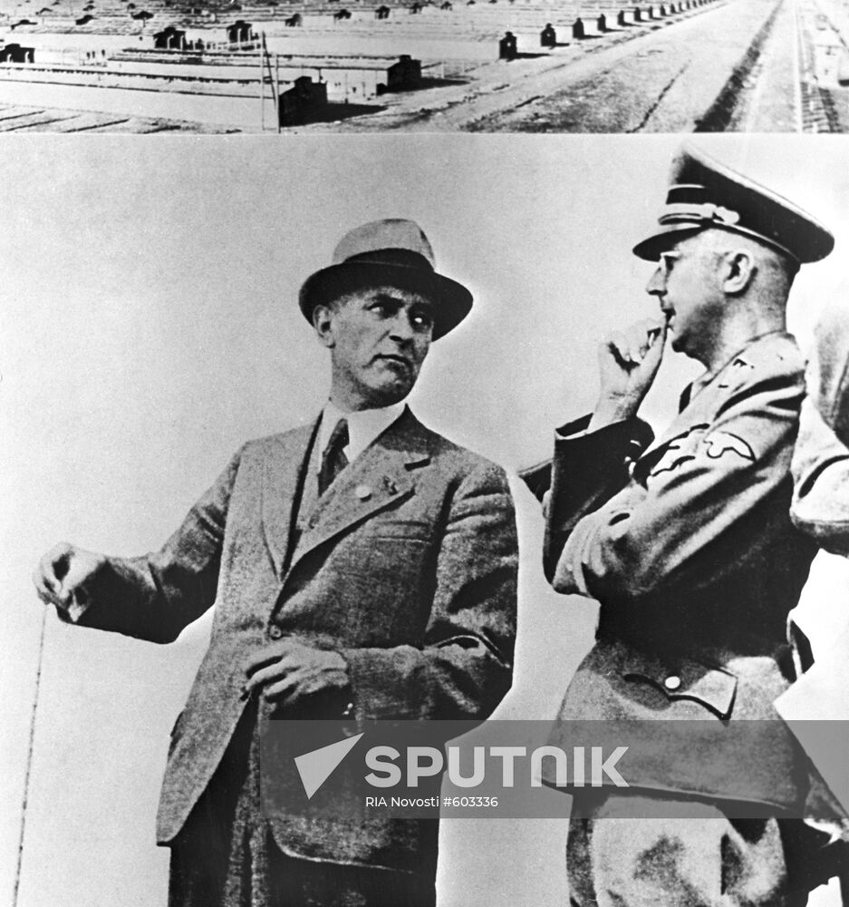 Nazi Germany war criminals M. Faust and H. Himmler
