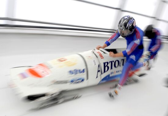Baltic Open Cup. Bobsledding