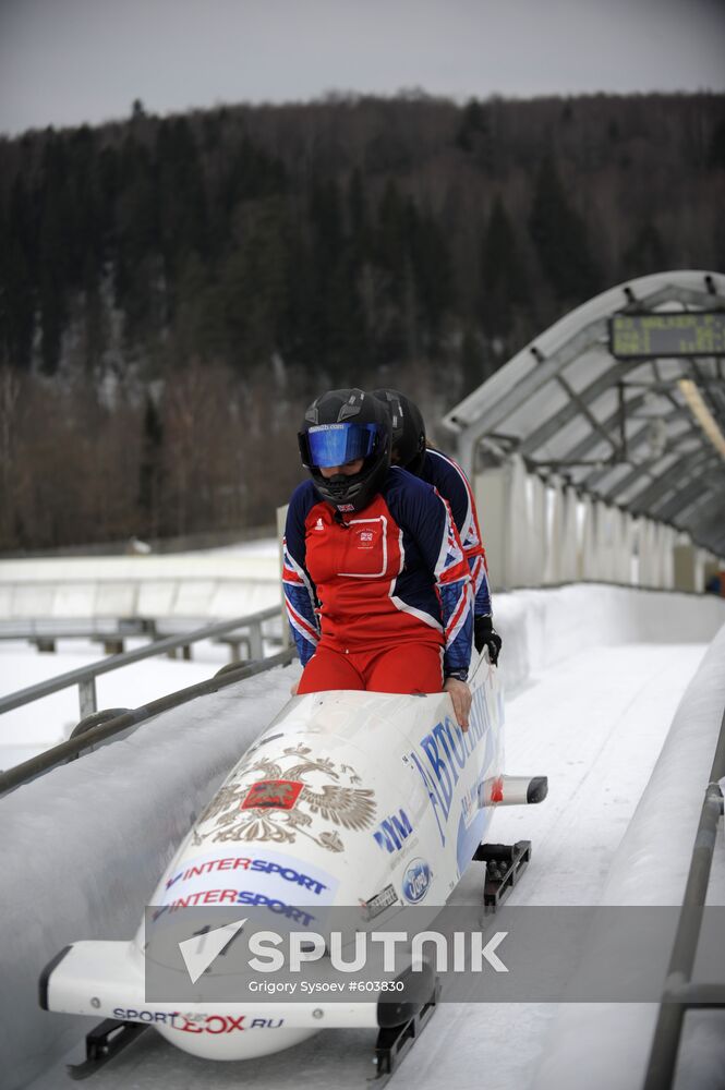 Baltic Open Cup. Bobsledding