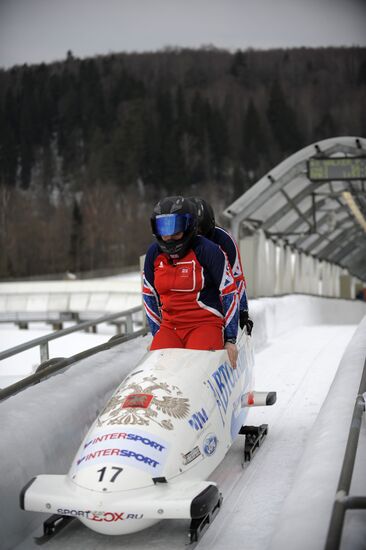 Baltic Open Cup. Bobsledding