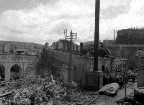 Sevastopol devastated by German Nazis
