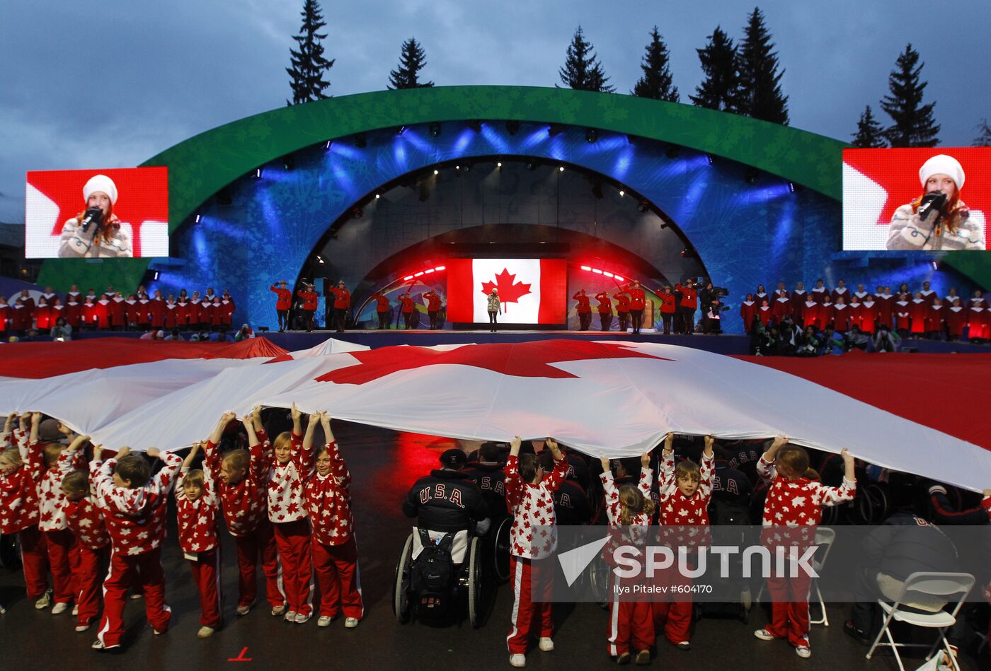 Closing Ceremony of X Paralympic Winter Games