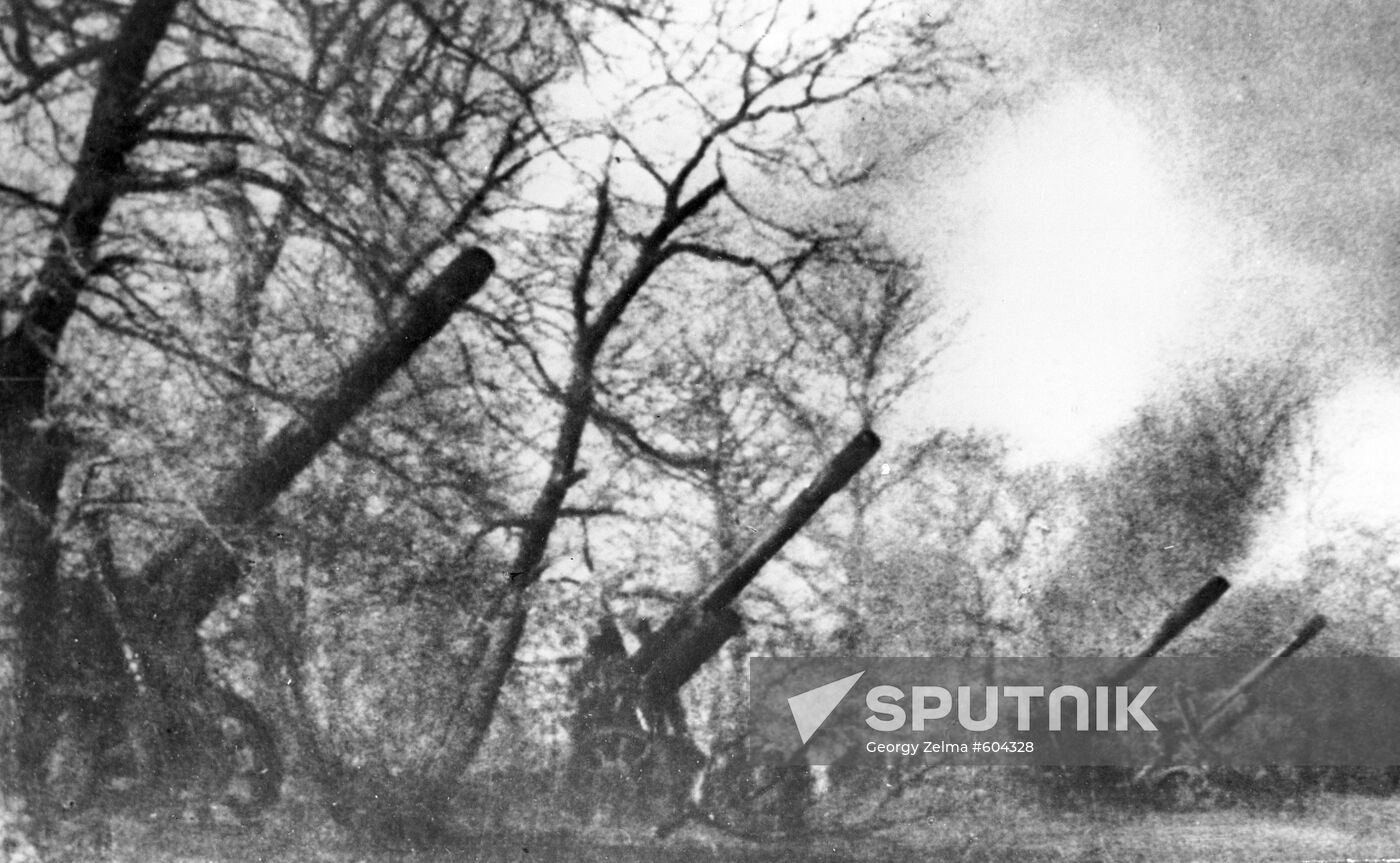 Artillery on the battlefield